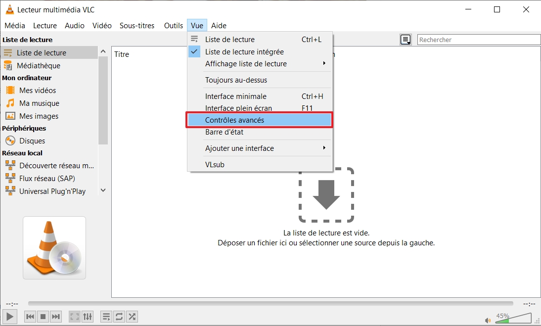 Comment découper un média avec VLC